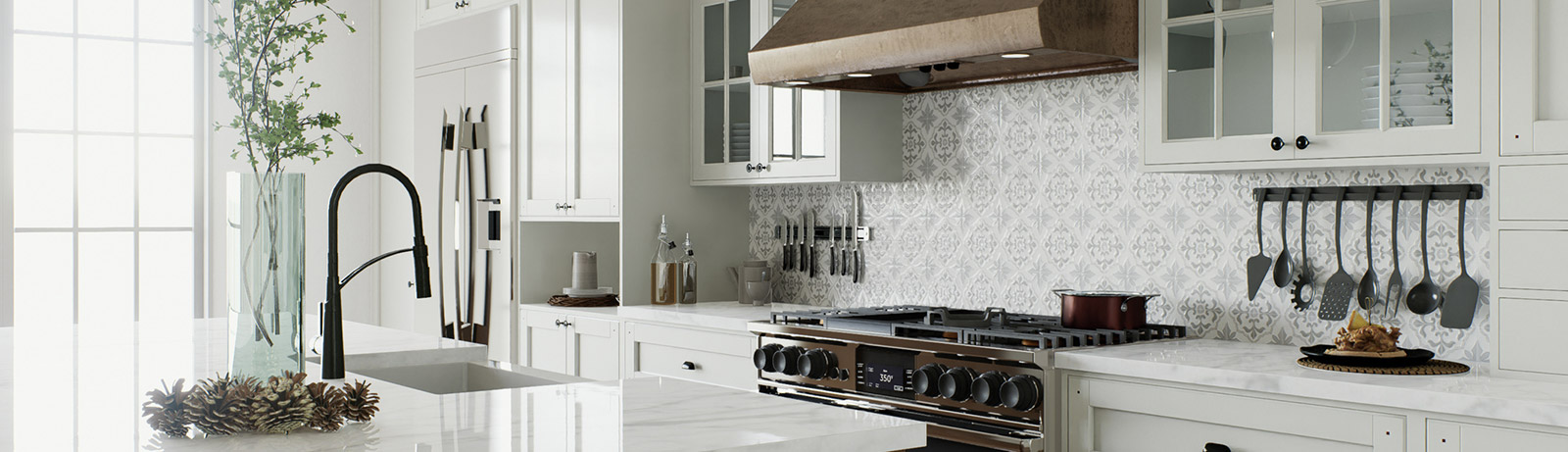 Modern renovated kitchen